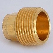 Муфта переходная 88.9 x 3" VIEGA пайка НР бронза Муфта